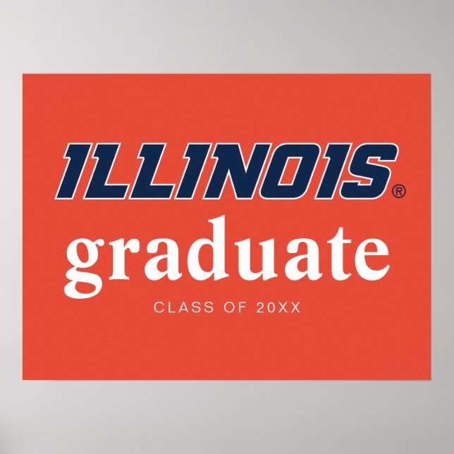 University of Illinois Graduation Poster (Front)