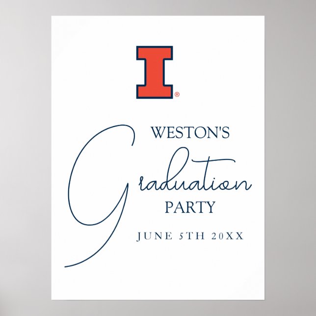 University of Illinois Graduation Poster (Front)