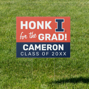 University of Illinois Graduation Sign
