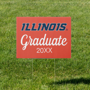 University of Illinois Graduation Sign