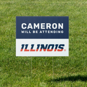 University of Illinois Graduation Sign
