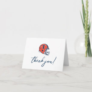 University of Illinois Graduation Thank You Card