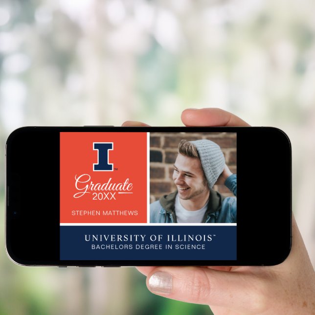 University of Illinois | Gradution Invitation (Front Digital)