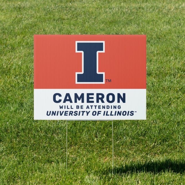University of Illinois | Gradution Sign (Insitu)
