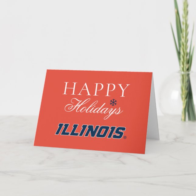 University of Illinois Holiday Card (Front)