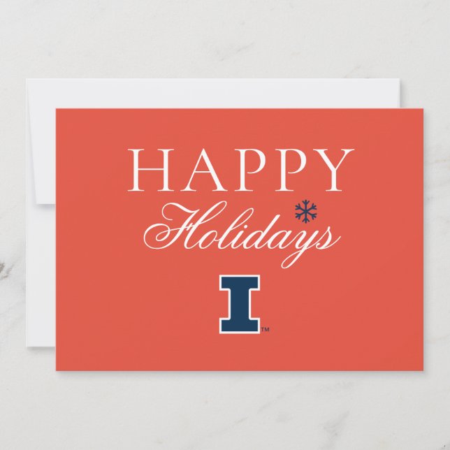 University of Illinois Holiday Card (Front)