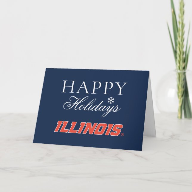 University of Illinois Holiday Card (Front)