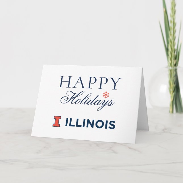 University of Illinois Holiday Card (Front)