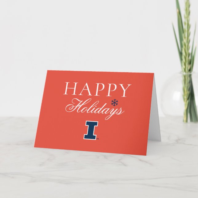 University of Illinois Holiday Card (Front)