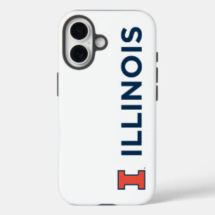 University of Illinois Logo and Wordmark Combinati iPhone 16 Case