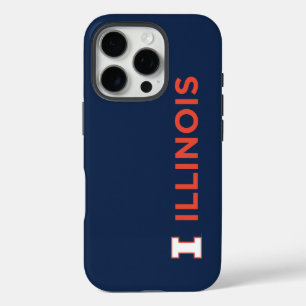 University of Illinois Logo and Wordmark Combinati iPhone 16 Pro Case