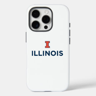 University of Illinois Logo and Wordmark Combinati iPhone 16 Pro Case