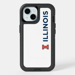University of Illinois Logo and Wordmark Combinati iPhone 15 Case