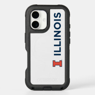 University of Illinois Logo and Wordmark Combinati iPhone 16 Case
