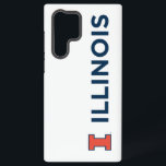 University of Illinois Logo and Wordmark Combinati Samsung Galaxy S22 Ultra Case<br><div class="desc">This design features the University of Illinois's block "I" logo in orange with a dark blue outline positioned with the word "ILLINOIS, " which is written in bold, uppercase, dark blue letters. The block "I" symbolizes the university’s identity, while the wordmark uses a simple, clean font for clarity and professionalism....</div>