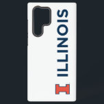 University of Illinois Logo and Wordmark Combinati Samsung Galaxy S22 Ultra Case<br><div class="desc">This design features the University of Illinois's block "I" logo in orange with a dark blue outline positioned with the word "ILLINOIS, " which is written in bold, uppercase, dark blue letters. The block "I" symbolizes the university’s identity, while the wordmark uses a simple, clean font for clarity and professionalism....</div>
