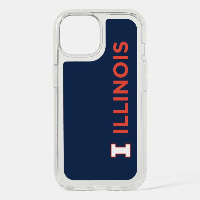 University of Illinois Logo and Wordmark Combinati Speck iPhone Case (Front)