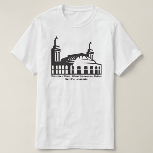 University of Illinois Navy Pier Chicago IL T_Shirt