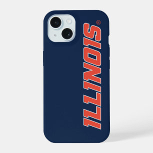 University of Illinois Wordmark Design iPhone 15 Case