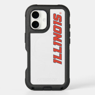 University of Illinois Wordmark Design iPhone 16 Case