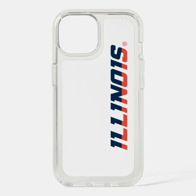 University of Illinois Wordmark Design Speck iPhone Case (Front)