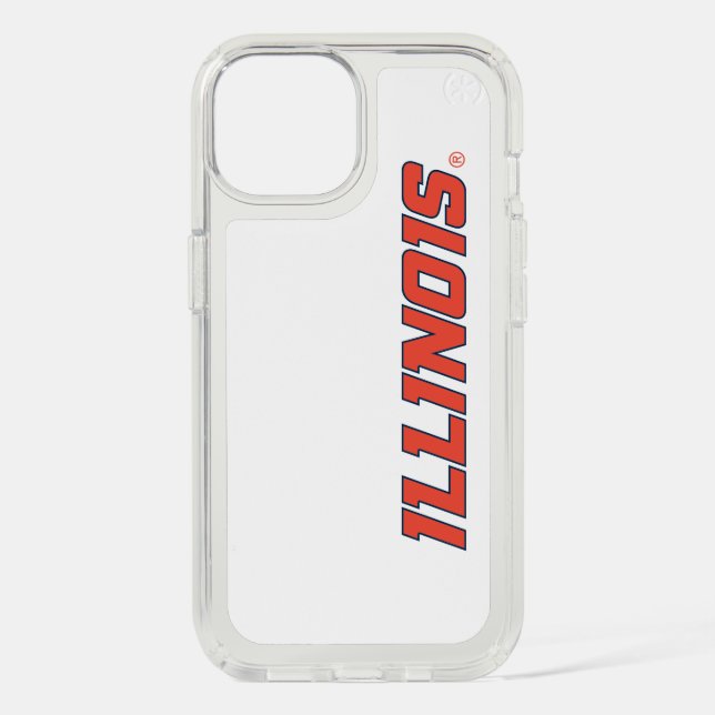 University of Illinois Wordmark Design Speck iPhone Case (Front)