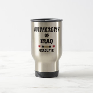University of Iraq graduate distressed 2 mug