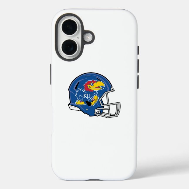 University of Kansas Jayhawk Football Helmet Case-Mate iPhone Case (Back)