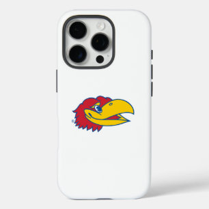 University of Kansas Jayhawk Head Logo iPhone 16 Pro Case