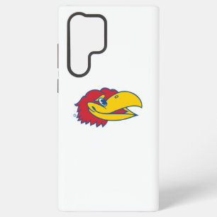 University of Kansas Jayhawk Head Logo Samsung Galaxy S22 Ultra Case