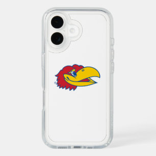 University of Kansas Jayhawk Head Logo iPhone 16 Case