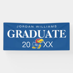 University of Kansas Jayhawk Logo Banner