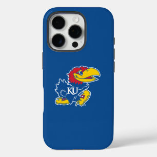 University of Kansas Jayhawk Logo iPhone 16 Pro Case