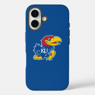 University of Kansas Jayhawk Logo iPhone 16 Case