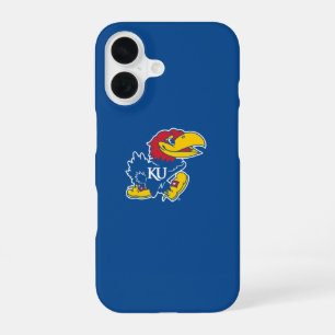 University of Kansas Jayhawk Logo iPhone 16 Case