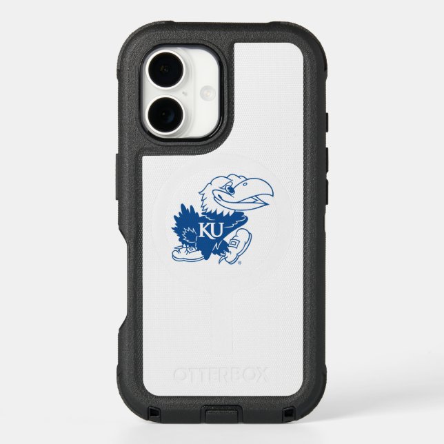University of Kansas Jayhawk Logo Otterbox iPhone Case (Back)