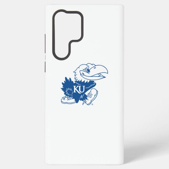 University of Kansas Jayhawk Logo Samsung Galaxy Case (Back)