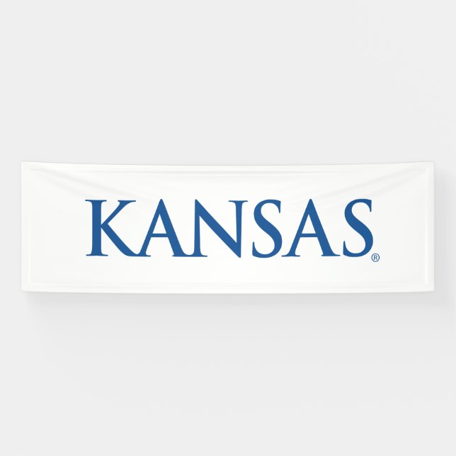 University of Kansas Text Logo Banner (Horizontal)