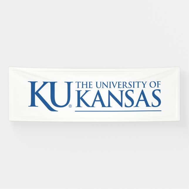 University of Kansas Text Logo Banner (Horizontal)