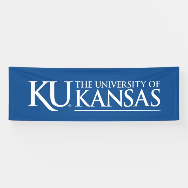 University of Kansas Text Logo Banner (Horizontal)