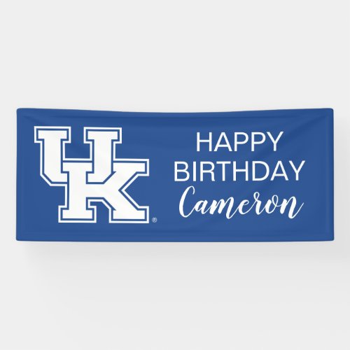 University of Kentucky  Birthday Banner