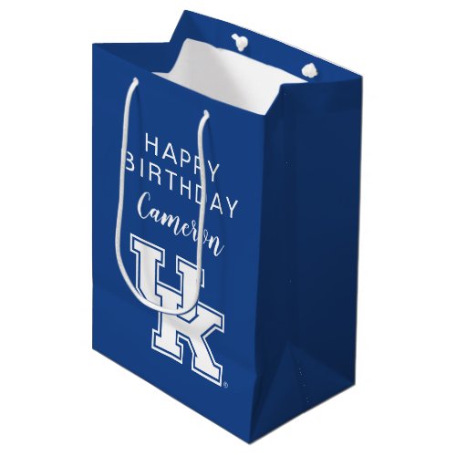 University of Kentucky  Birthday Medium Gift Bag