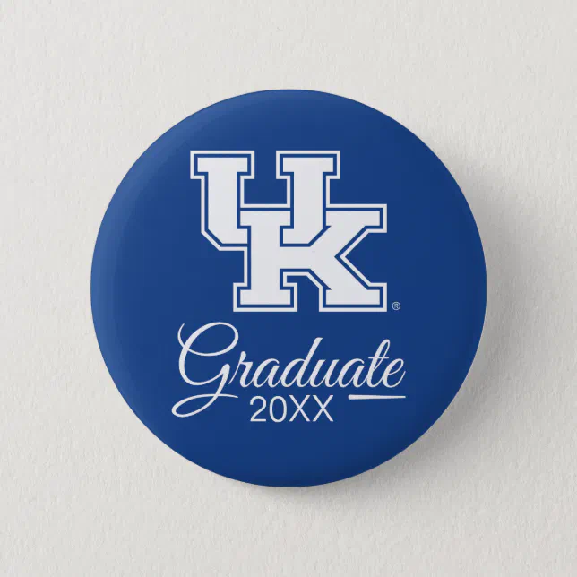 University of Kentucky Graduation Button Zazzle