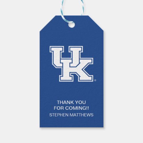 University of Kentucky  Graduation Gift Tags