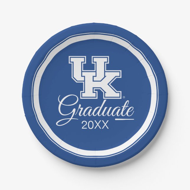 University of Kentucky | Graduation Paper Plates (Front)