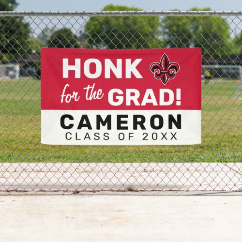 University of Louisiana  Honk for the Grad Banner