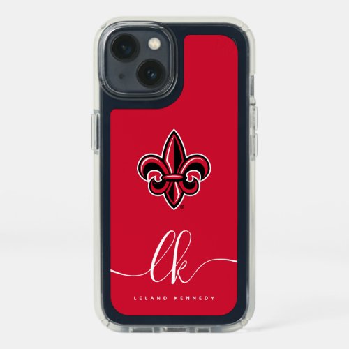 University of Louisiana Lafayette  Add Your Name Speck iPhone 13 Case