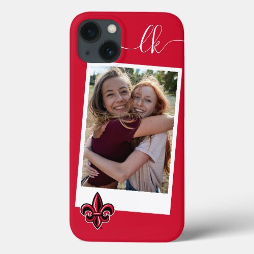 University of Louisiana Lafayette  Add Your Photo iPhone 13 Case