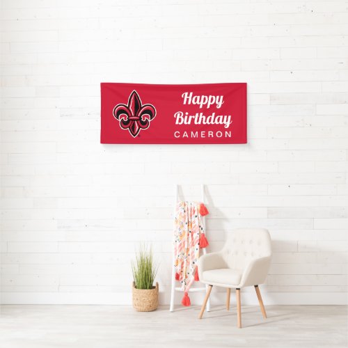 University of Louisiana Lafayette  Birthday Banner