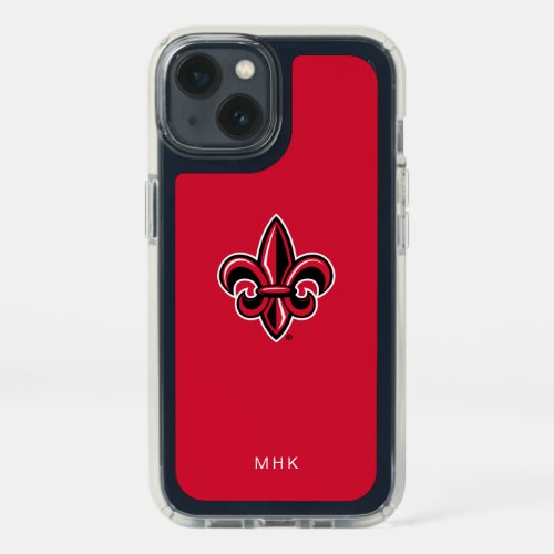University of Louisiana Lafayette  Monogram Speck iPhone 13 Case